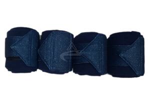 Meilleure vente Sports équestres vente en gros produits d'équitation Marine polaire et paillettes tissu cheval Bandages Match parfait - Product Image 5