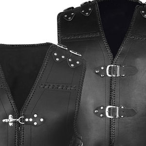 Latest New Arrival Customized Genuine Leather Windproof Breathable Top Quality <b>Slim</b> Fit Sleeveless For Winter <b>Mens</b> Leather <b>Vest</b> - Product Image 4