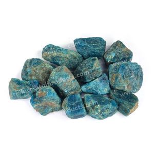 Apatite <b>Raw</b> Rough Stones-Natural Feng Shui <b>Crystals</b> for Energy Healing and Decoration - Product Image 4