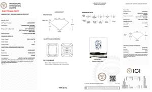 2,02 quilates blanco sintético CVD diamante blanco D Color VVS1 claridad HPHT diamante radiante corte brillante Diamante Suelto de alta calidad - Product Image 2