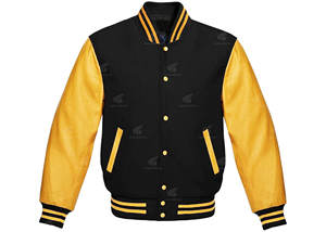 Chaqueta Letterman de Lana de Alta Calidad, Cálida para Invierno, Hecha a Medida, Premium, para Hombre, Mangas Largas, Cómoda, Impermeable por Delante - Product Image 4