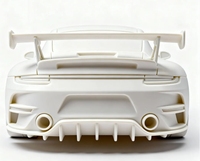 Pare-chocs de voiture en métal personnalisé, kit de carrosserie imprimé en 3D, composants en acier inoxydable, pièces de précision, accessoires, service de fabrication