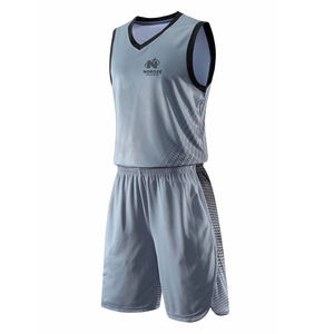 Conjuntos de Uniformes de Baloncesto Transpirables para Hombre, Logotipo y Colores Personalizados, Alta Calidad, 100% Poliéster, Venta al por Mayor - Product Image 1