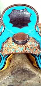 2024 selle de piste de cheval anglaise Durable personnalisée selle de course occidentale sur mesure en gros pour l'équitation - Product Image 4