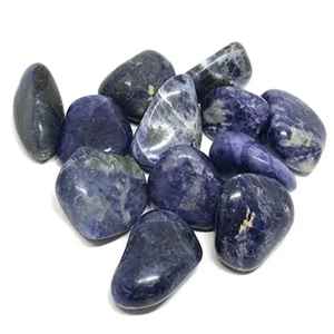 Venta caliente Natural pulido sodalita piedras caídas cristal curativo Reiki energía piedra preciosa para Feng Shui y amor mascota estilo - Product Image 5