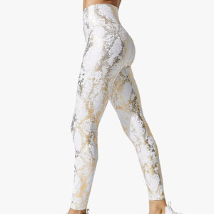 Soutien-gorge côtelé de vêtements de gymnastique de nouveau style avec des leggings de sport Ensembles de yoga à séchage rapide Bas quantité minimale de commande Ensemble de yoga personnalisé pour femmes OEM - Product Image 6