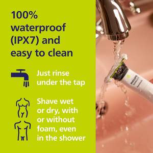 Philips Norelco OneBlade Intimate, Recortadora Corporal para Zonas Íntimas y Públicas, QP1924/70 + Philips Norelco OneBlade Intimate - Product Image 6