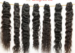 Extensiones de cabello humano indio virgen 100% de la mejor calidad al por mayor sin procesar negro rizado suelto onda profunda súper onda - Product Image 5