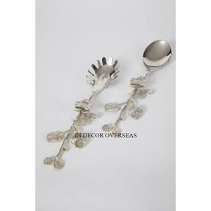 Juego de cubiertos de diseño único y elegante de metal de calidad superior disponible en tamaño y acabado personalizado para mesa de comedor de hogar y hotel - Product Image 4