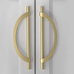 Manijas de Latón Vintage de Primera Calidad para Muebles, Herrajes Artesanales para Gabinetes, Decoración de Lujo para el Hogar y Hoteles - Product Image 5