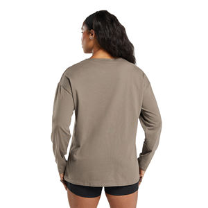 Camiseta de punto con cuello en V de algodón 100% de talla personalizada para mujer, conjunto de pantalones cortos de 2 piezas de manga larga transpirables de secado rápido, estilo informal de verano - Product Image 4