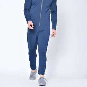 Chándal con cremallera de algodón 100% de alta calidad para hombre, suave y duradero para correr, gimnasio, salidas informales - Product Image 6