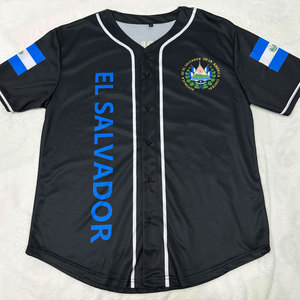 Nouveau maillot de baseball Premium personnalisable Porto Rico Mexique Guatemala El Salvador Nicaragua Honduras Maillots de baseball - Product Image 3