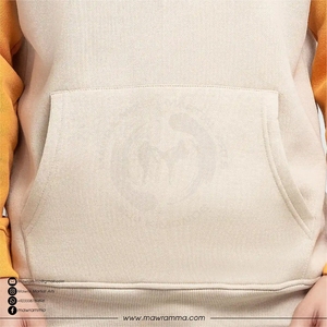Sweat à capuche unisexe en molleton 100 % coton épais, personnalisé OEM, style streetwear oversize, avec broderie 3D et poche imprimée, idéal pour l'hiver - Product Image 2