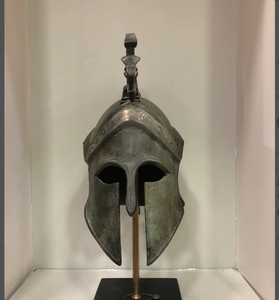 Casco Espartano de Gladiador de Moda, Disfraz Medieval de Soldado, Cosplay Griego, Esparta, Antiguo Romano, Acero Corintio - Product Image 1