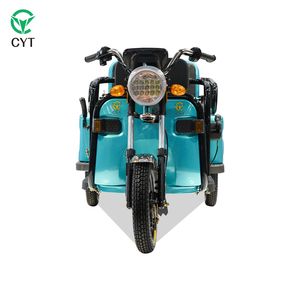 Tricycle électrique à 3 roues pour passagers et marchandises, double siège, pour usage familial et professionnel - Product Image 2