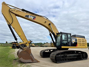 50ton รถขุดดินไฮดรอลิกตีนตะขาบ352F เครื่องยนต์ดีเซลมือสองสำหรับแมว2015 - Product Image 3