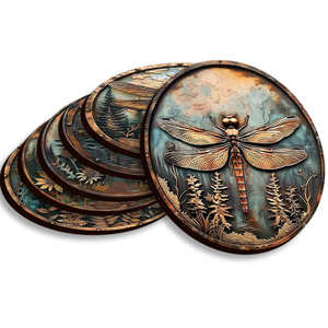 106. Ensemble de dessous-de-verre en bois de haute qualité, construction robuste, idéal pour éviter les marques de chaleur sur les tables délicates - Product Image 3