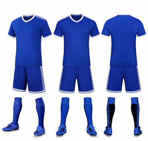 Conjunto de Camiseta de Fútbol de Secado Rápido con Serigrafía Personalizada, Logotipo del Club, Color y Talla Personalizados para Entrenamiento de Equipos Masculinos - Product Image 2