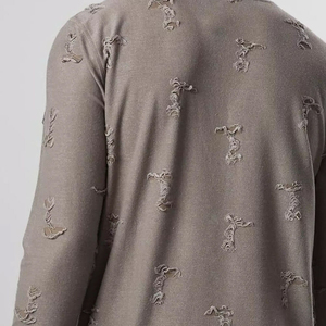 T-shirt surdimensionné classique en jersey 100% coton pour homme, poids moyen, manches courtes, T-shirt surdimensionné en coton vieilli - Product Image 4