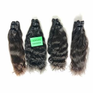 วิกผมต่อผมมนุษย์จากเวียดนามสีดำไม่ผ่านการทำเคมี - Product Image 2