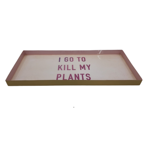 ถาดเหล็กเคลือบกลับสำหรับตกแต่งงานหัตถกรรมถาดเหล็กสีขาวสำหรับเครื่องครัวภาชนะใส่อาหารงานแฮนด์เมด - Product Image 2