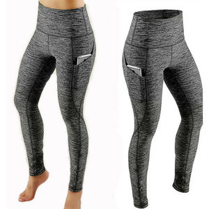 Leggings de yoga pour femmes, vêtements de sport de haute qualité, sans couture sur le devant, confortables, OEM ODM, logo personnalisé - Product Image 1