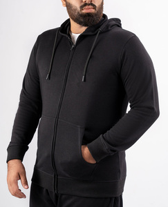 Sudadera con Capucha para Hombre, Otoño-Invierno 2026, Nueva, de Alta Calidad, Algodón Grueso, Color Liso, Teñido, para Exteriores, Venta al Por Mayor - Product Image 1