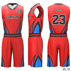 Uniformes de baloncesto personalizados de alta calidad para hombres Logotipo impreso por sublimación de alta calidad Incluido Ropa deportiva Conjunto de uniforme de baloncesto - Product Image 1