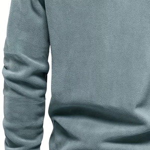 Sudadera de Hombre de Alta Calidad, 100% Algodón, con Cierre, Cuello Camisero, Transpirable, Precio de Mayoreo, Sudadera de Moda - Product Image 4