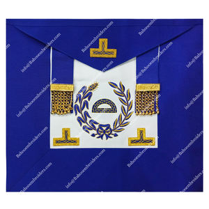 ผ้ากันเปื้อนงานฝีมืออันเดรสสำหรับงานพิมพ์โลโก้ปักด้วยมือและสามระดับ - Product Image 1