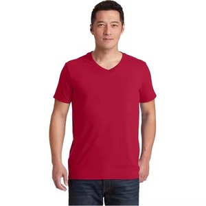 เสื้อยืดผ้าฝ้าย100% สีแดงสำหรับผู้ชายเสื้อยืดพิมพ์โลโก้ขนาดพลัสไซส์ XXXXXXL ออกแบบได้ตามต้องการ - Product Image 6