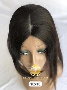 High Quality 13x15 <b>Women</b> <b>Toppers</b> Raw Unprocessed Indian Temple Remy <b>Hair</b> Extensions Wholesale Price From Trusted Indian Supplier - Product Image 6