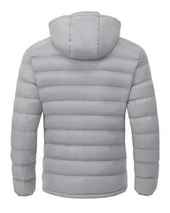 Blouson matelassé à capuche pour homme 2025 – Manteau urbain style Hip Hop décodé, coupe-vent, réversible et respirant - Product Image 3