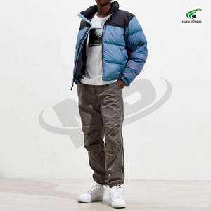 Bomber con capucha de gran tamaño para hombre, chaqueta de invierno, chaqueta acolchada hecha a medida, ropa de abrigo de moda, logotipo impreso, manga larga, calidad Premium - Product Image 3