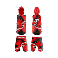 Uniformes Deportivos Unisex 7v7 al por Mayor, Diseño de Logotipo Personalizado, Transpirables, Impresos, Tallas Personalizadas, 100% Poliéster, Secado Rápido, Personalizados para Equipos