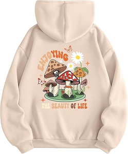 Femmes surdimensionné chat graphique noir sweats à capuche pull sweats Y2k vêtements automne mode tenues à la mode 2026 douane Desgin - Product Image 5