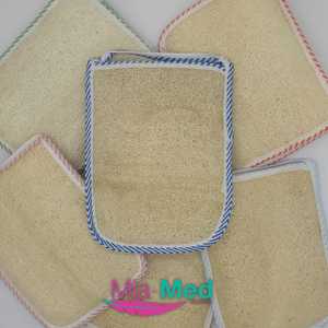 Mia Med gommage corporel écologique luffa outil de douche biodégradable naturel éponge outil de lavage du corps emballé en vrac - Product Image 1