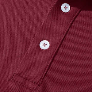 OEM logotipo personalizado elegante Polo camisa para los hombres de manga larga transpirable de alta calidad Polo para los hombres - Product Image 4