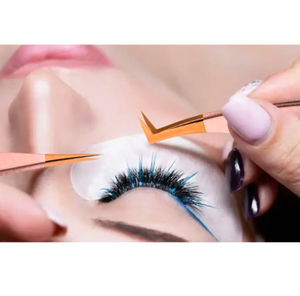 Juego de pinzas de pestañas de acero inoxidable de calidad superior al mejor precio de alto impacto de diseño personalizado 6 piezas - Product Image 4