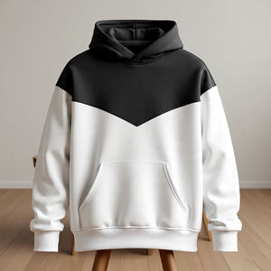 Hiver Hommes 500 GSM Hoodie Streetwear High Street Heavyweight Drop Shoulder Pullover Hood Long Sleeve Hoodie Men's - Product Image 6