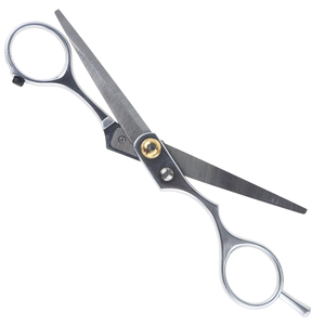 Tijeras Rectas de Acero Inoxidable Cómodas para Cortar y Entresacar Cabello, Kit de Peluquería para Uso en Salón de Belleza - Product Image 6