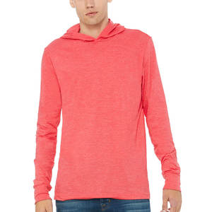 Camiseta informal de algodón de manga larga para hombre, sudaderas con capucha, Jersey ligero a la moda, camisa con capucha para hombre - Product Image 1
