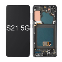 Pantalla Táctil OLED de Alta Calidad, Digitalizador LCD para Samsung S21 Ultra 5G de 6.8 Pulgadas, 1 Año de Garantía, Reparación de Pantalla 100%