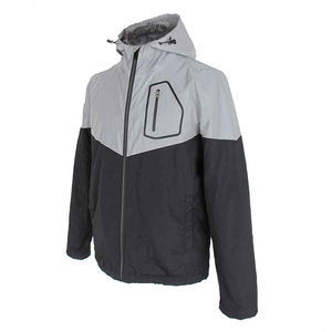 เสื้อแจ็คเก็ตกันลมบุขนแกะสำหรับผู้ชายไซส์ใหญ่ ดีไซน์ใหม่ รับผลิตตามสั่ง บริการ OEM ออกแบบโลโก้เองได้ ดีไซน์เฉพาะตัว - Product Image 1