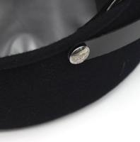 Chapeau d'officier sur mesure avec insigne, haute qualité, cérémoniel, décontracté, 100% laine, taille ajustable, confortable, casquettes d'officier