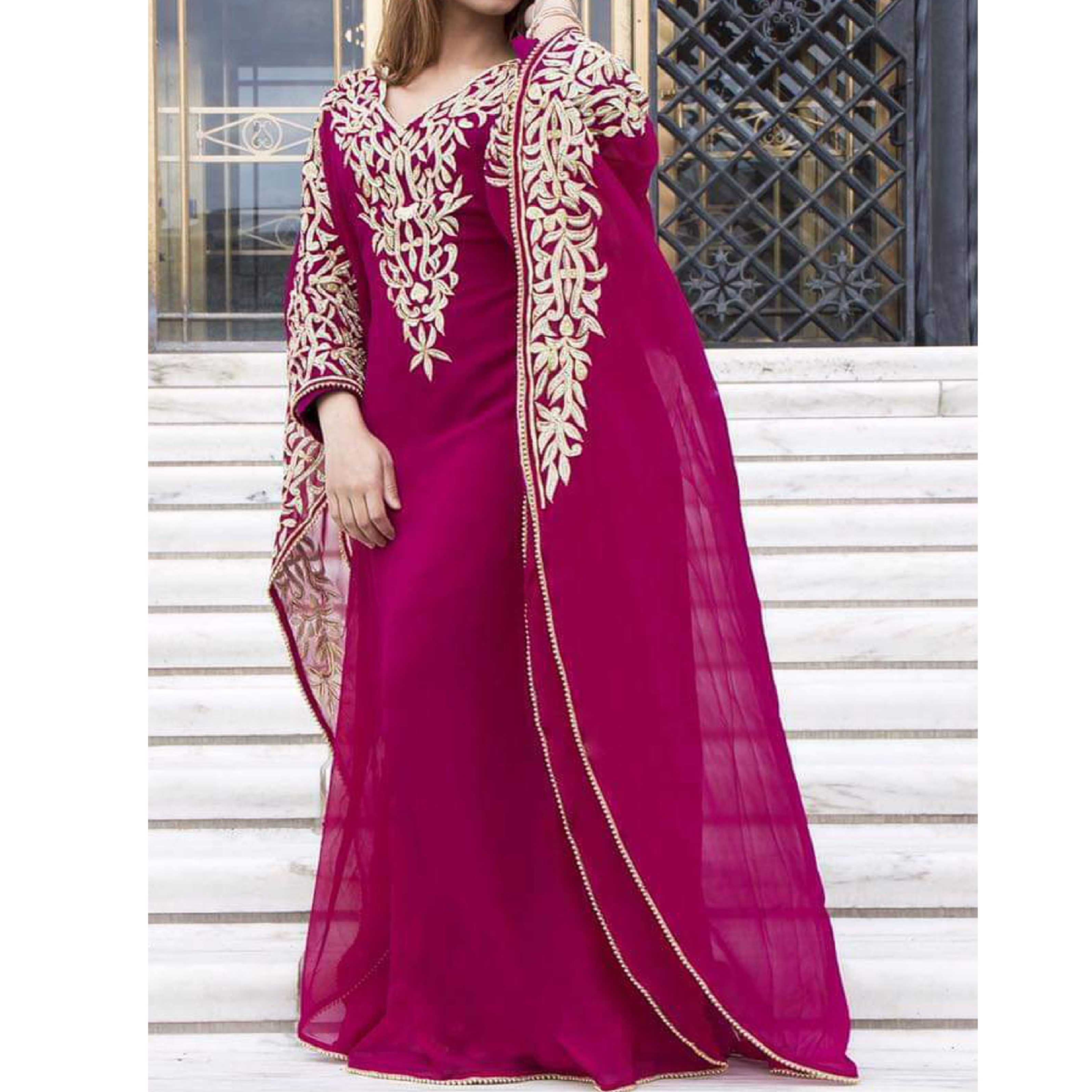 Verified Supplier Magenta Dress for Wedding Luxurious Magenta Lace Fabric |  Alibaba.com