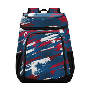 กระเป๋าเป้สะพายหลังสำหรับเล่นกีฬาสะท้อนแสงแบบพกพากระเป๋าสะพายหลังฟิตเนสสีฟ้าพร้อมที่ใส่ขวดน้ำสำหรับฟุตบอล/บาสเก็ตบอล - Product Image 1