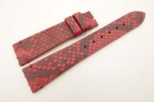 2024 High Quality Handmade Genuine <strong>Python</strong> Leather Smart Watch <strong>Strap</strong> Luxury Sizes 20mm 22mm 18mm Watch Bands 20mm 22mm Watches - Product Image 3