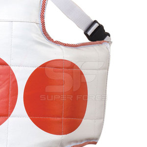 Protector de pecho de alta calidad para Taekwondo, Karate, MMA, boxeo y entrenamiento de artes marciales, protector de pecho de cuero PU - Product Image 6